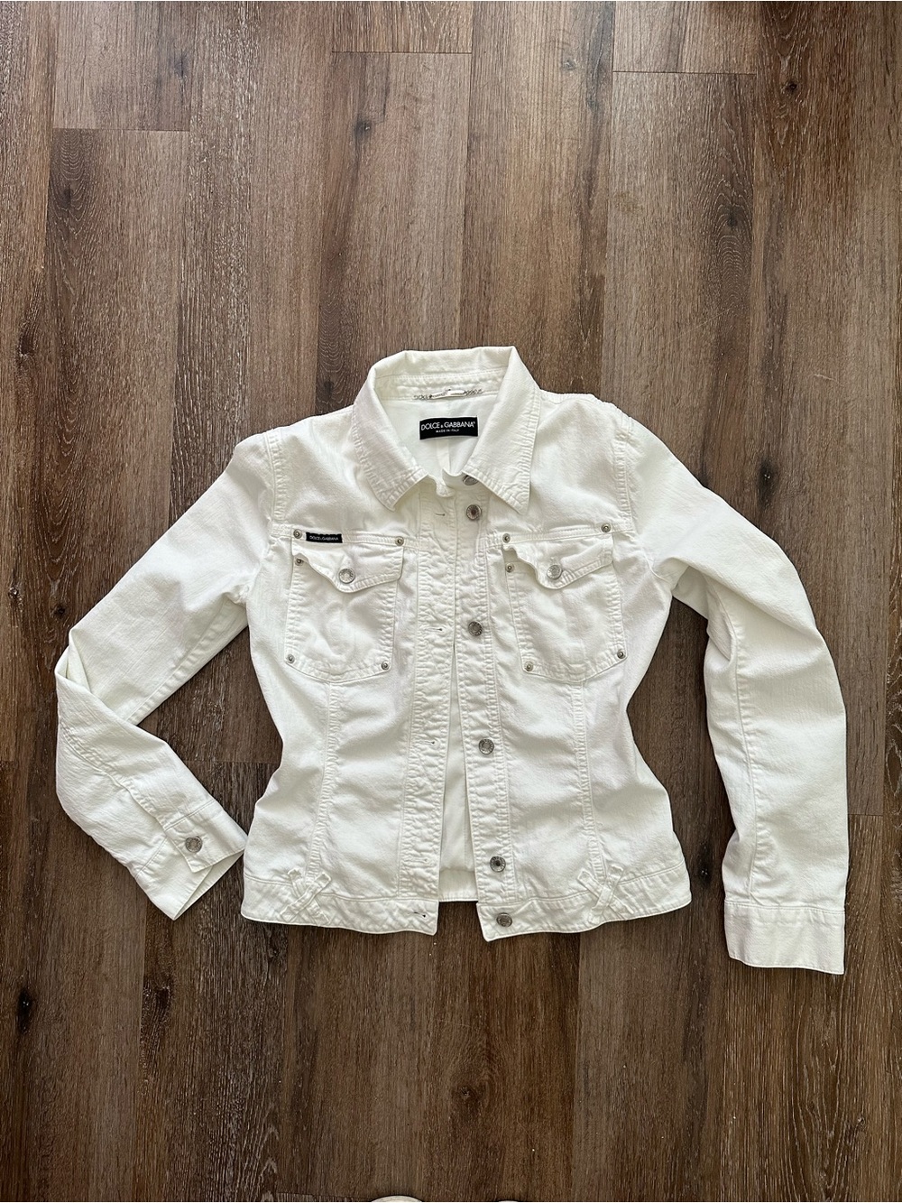 Dolce & Gabbana White Women's Denim Jacket